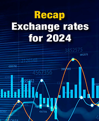 Recap: Exchange rates for 2024